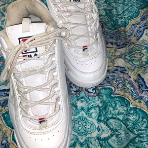 FILA  white size 9